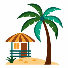 PLAM TREE VACTOR ART