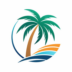 PLAM TREE VACTOR ART