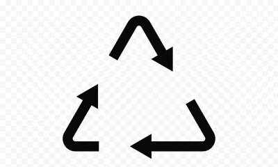 Arrows Repeat icon set. Long rotation and repeat vector symbol. Exchange and replace sign. Reverse and recycle icon in eps 10.