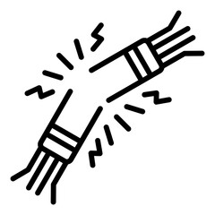 Broken Cable Icon