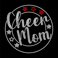 black and white elephant Rhinestone T shirt Design