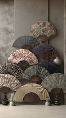 Nostalgic Elegance: A Collection of Exquisite Vintage Fans
