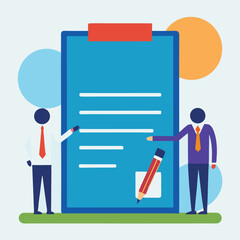 Friendly Dog Illustration for Corporate Agreement