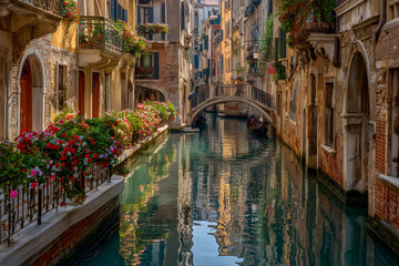 Serenity and Elegance Amidst the Timeless Canals of Venice