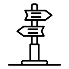 Street Sign Icon