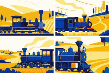 Retro pixel art of an old locomotive—nostalgic charm and vintage gaming style for collectors, gamers, and pixel art lovers.