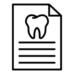 Tooth Analysis Icon