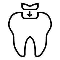 Dental Filling Icon