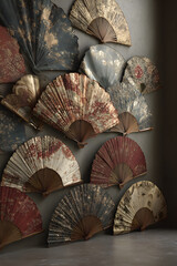 Nostalgic Elegance: A Collection of Exquisite Vintage Fans