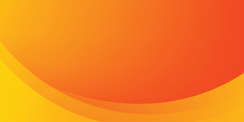 Abstract orange color background. Fluid shapes composition. Eps10 vector