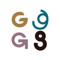 Creative G Logo Collection – Vector Bundle for Branding Design