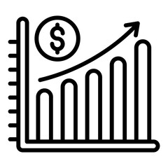 Economy Growth Icon