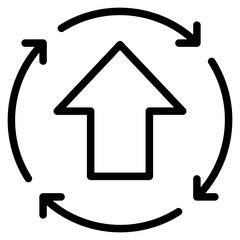 Improvement icon in vector illustration