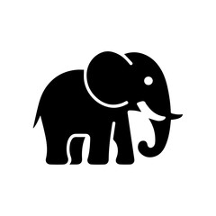 elephant silhouette vector