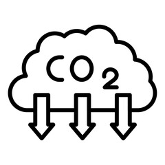 Low Emission Icon
