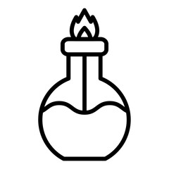 Bunsen Burner Icon