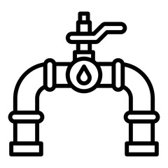 Oil Pipes Icon