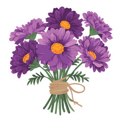 Beautiful Lavender Hued Flower Bouquet