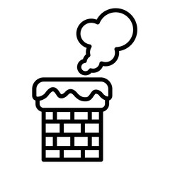 Chimney Smoke Icon