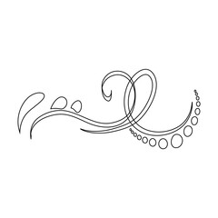 abstract floral design