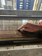 Damage on Sulfur Granulation Belt Conveyor