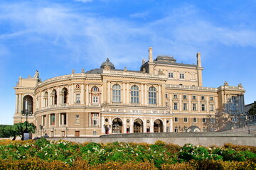 Fototapeta premium Odesa national academic opera and ballet theater in Ukraine