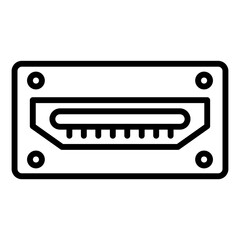 Hdmi Port Icon