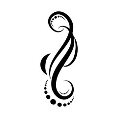 Obraz premium black and white abstract vector