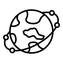 Space Orbit Icon