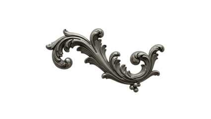 Sparking frame silver Decorate vintage baroque corner ornament retro pattern antique style acanthus. Decorative design element filigree calligraphy vector. You can use for wedding decoration