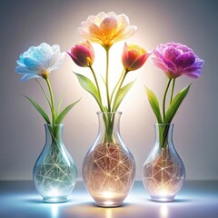 vase with flowers
