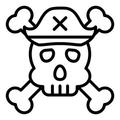 Pirate Danger Icon