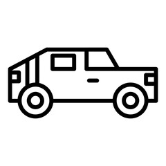 Army Car Icon