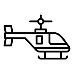 Army Helicopter Icon
