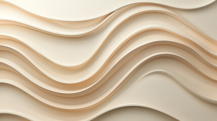 Fototapeta premium The image is a long, curvy line of white with a slight brown tint