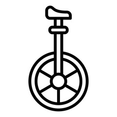 Fototapeta premium Monocycle Icon