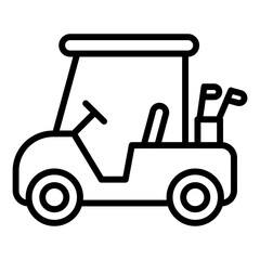Golf Cart Icon