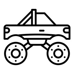 Bigfoot Car Icon
