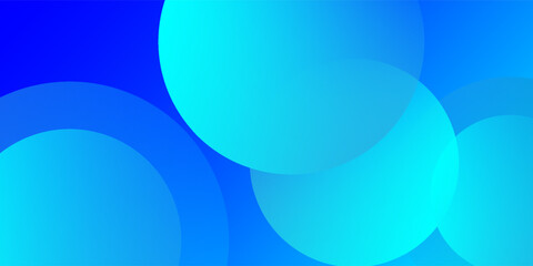 banner background blue gradations with circle shapes.modern background.simple design.eps 10