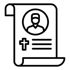 Obituary Icon