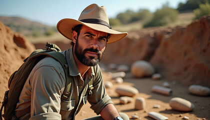 Fototapeta premium portrait of a cowboy
