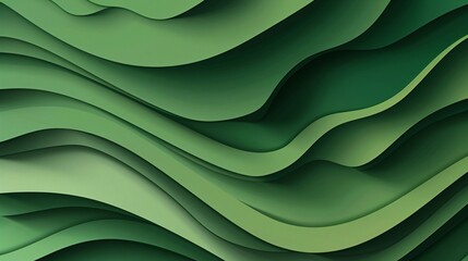 Abstract background with overlapping shades of pea green gradient