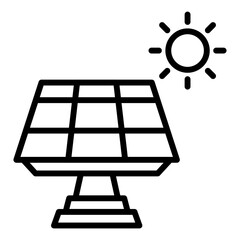 Solar Panel Icon