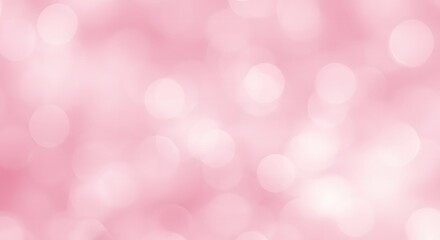 Delicate Pink Bokeh, Soft Light, Abstract Background