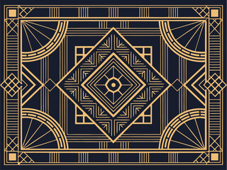 Seamless antique geometric tile pattern: an abstract mosaic vector illustration with a traditional Arabic architectural style