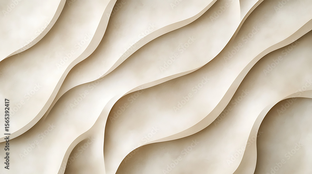 Aufkleber the image is a white background with a series of curved lines