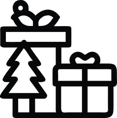 christmas presents icon