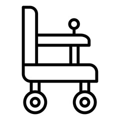 Automatic Wheelchair Icon