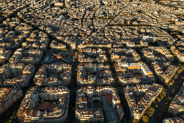Barcelona Cityscape: Panoramic Urban Sprawl to Distant Mountains

An aerial view of Barcelona's...
