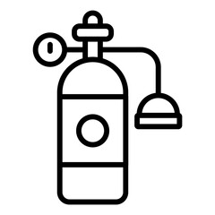 Oxygen Tank Icon